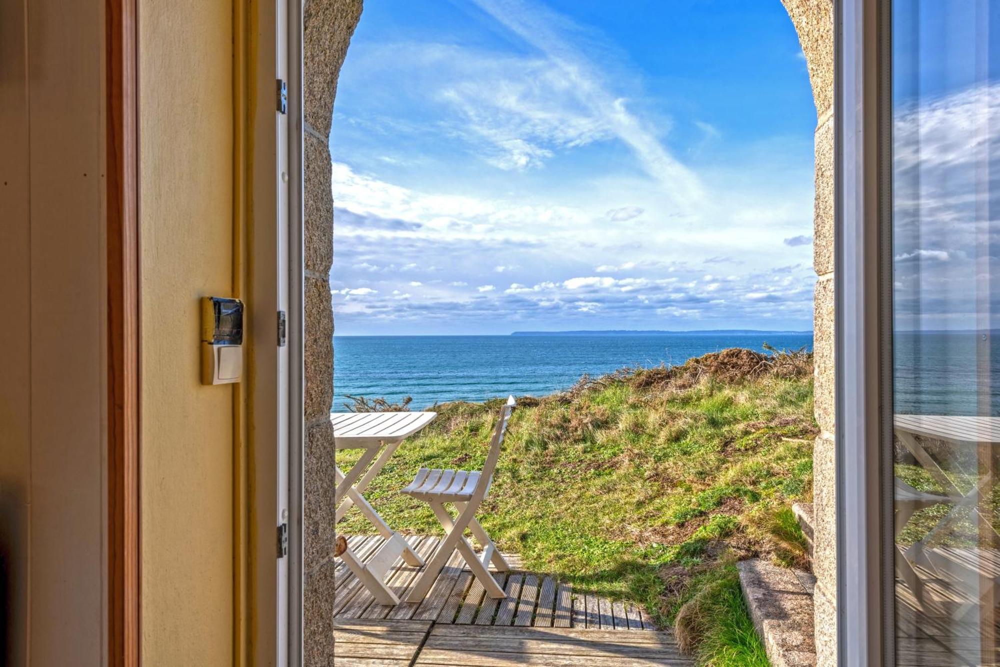 Studio Vue Sur Mer Plomodiern Εξωτερικό φωτογραφία